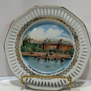 Decorative Plate with Scenic Design
